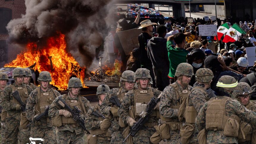 700 marines deployed to l a after days of public protests against ice raids 6847e82b829c0