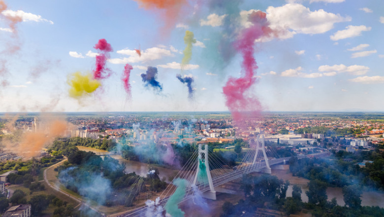 al treilea pod peste raul somes a fost inaugurat la satu mare podul hobanat este o constructie unica in nord vestul romaniei 683f1b7664b7f