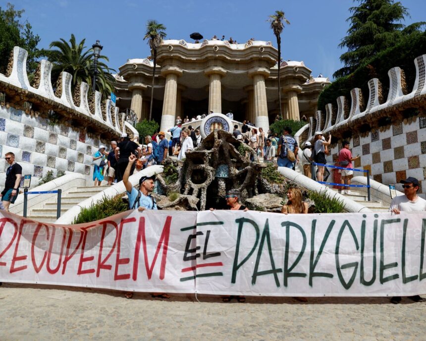 campaigners mount coordinated protests across europe against touristification 684eaa35c78c0