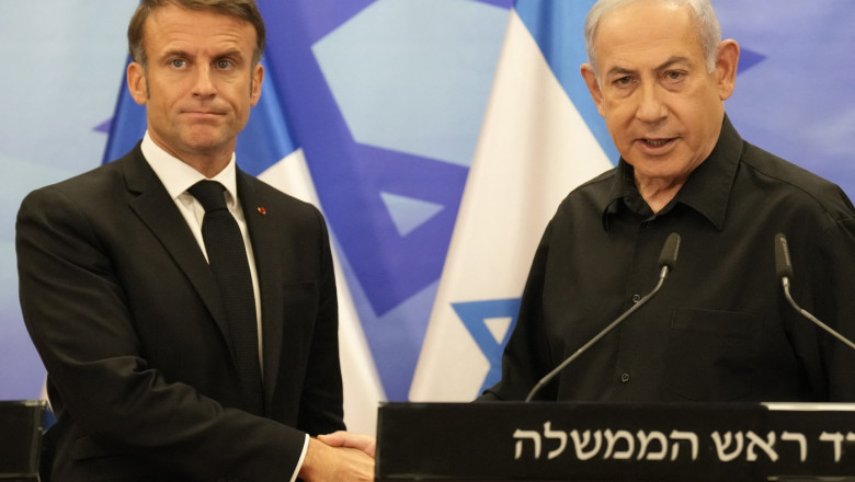 emmanuel macron anunta ca franta va participa la protectia si apararea israelului dar nu si la operatiuni ofensive 684c7efa26dbe