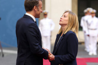 emmanuel macron s a intalnit cu giorgia meloni la roma angajamentele asumate de cei doi lideri 684011723c398
