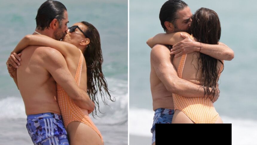 eva longoria shows off beach body in spain as she kisses husband jose baston 6849ebcc957d9