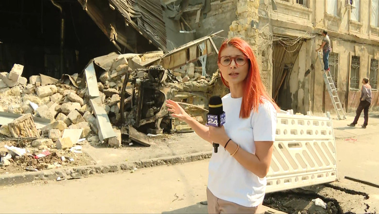 exclusiv imagini dramatice dupa bombardamentele rusilor asupra odesei corespondenta speciala digi24 din mijlocul razboiului din ucraina 68494cf750879
