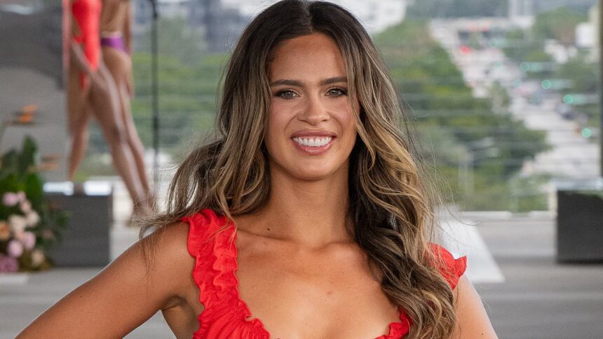 exclusivebachelor vet kelsey anderson talks wedding planning as she flashes her diamond ring during miami swim 683f35bec900d