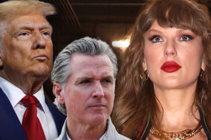 gavin newsom trolls donald trump with taylor swift lyric jab in tiktok post 6848878884df6