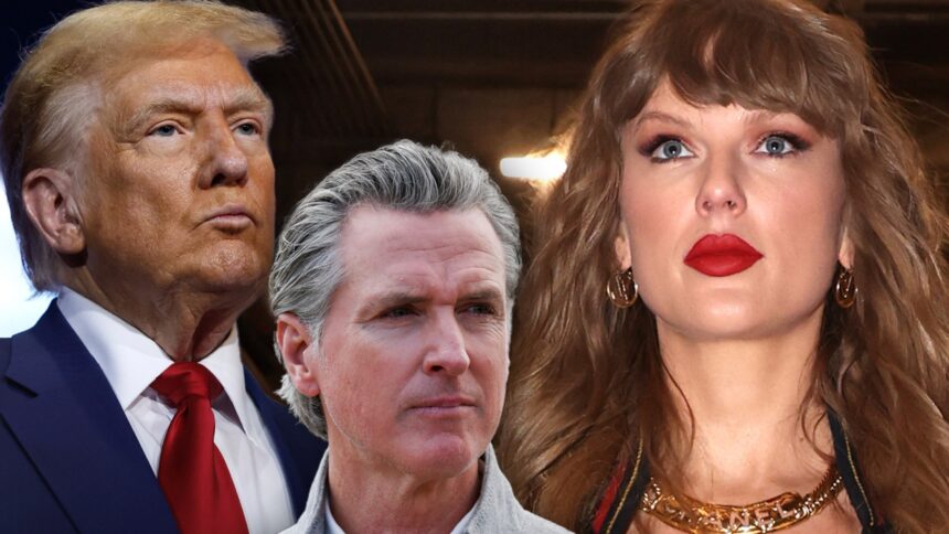 gavin newsom trolls donald trump with taylor swift lyric jab in tiktok post 6848878884df6