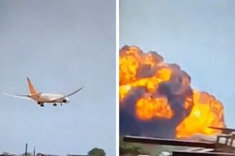 hundreds killed in fiery plane crash in india explosion caught on video 684b0058c946f