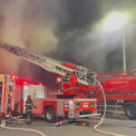 incendiu puternic la un complex de depozite in galati a fost emis mesaj ro alert 685080fb517cb