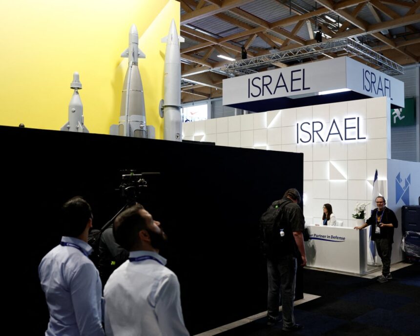 israeli stands at paris airshow are shut down by order of french government 68504196f2412