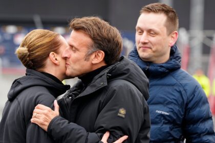 macron criticises trumps threats to take over greenland during visit 684efedd519c5