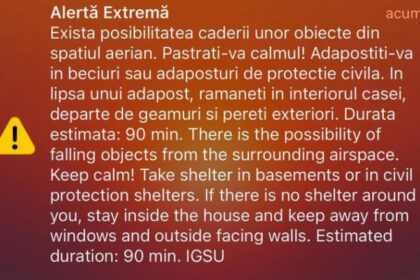 mesaj ro alert primit de locuitorii din apropiere de granita cu ucraina pericol de cadere a unor obiecte din spatiul aerian 684a68c8d889e