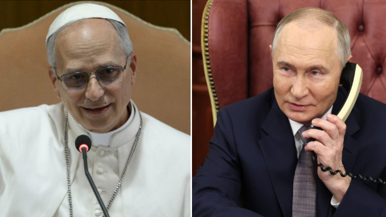 papa leon al xiv lea a vorbit la telefon pentru prima data cu vladimir putin ce i a cerut suveranul pontif presedintelui rus 68415e41518e9