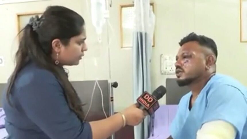 sole india jet crash survivor on video walking away from wreck details escape 684c5688c53a5