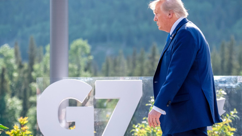 summitul g7 trump spune ca trebuie sa se intoarca la washington cat de repede poate pentru a gestiona situatia din orientul mijlociu 6851097944600
