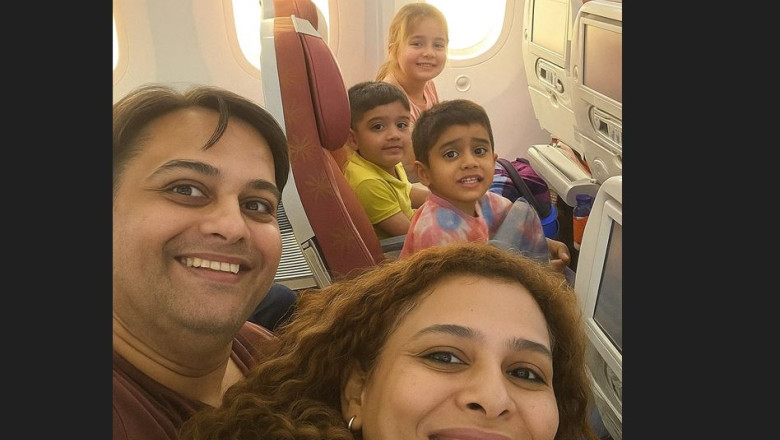 ultimul selfie al unei familii cu 3 copii facut chiar inainte de prabusirea avionului din india planuiau sa se stabileasca in londra 684c0c384e0a2