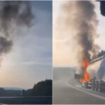 video camion cu ciment cuprins de flacari in cluj incendiul a izbucnit la cabina vehiculului 68414f14c2c32