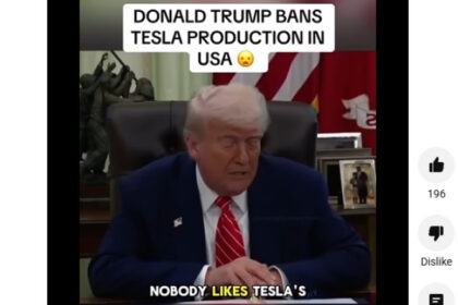 video trump decide oprirea productiei de masini tesla in sua videoclipul fake news care a devenit viral a fost generat cu ajutorul ai 684700ac93ab5