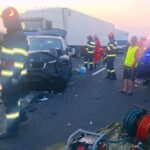 accident cu 6 victime pe a1 printre care doi copii de 8 si 14 ani trei autoturisme si un tir s au ciocnit 687de61b9bf1b