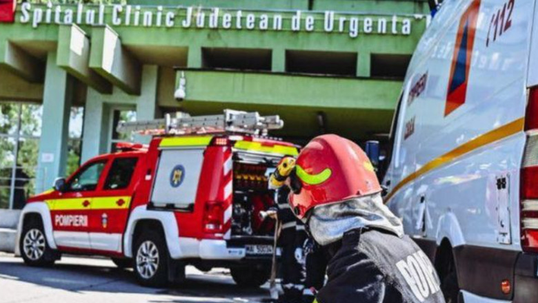 alerta la spitalul judetean timisoara un incendiu a izbucnit in baia unui salon 6888674e9297e