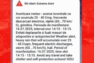 avertizare ro alert ploi torentiale descarcari electrice si grindina in iasi 68778b108e2f9