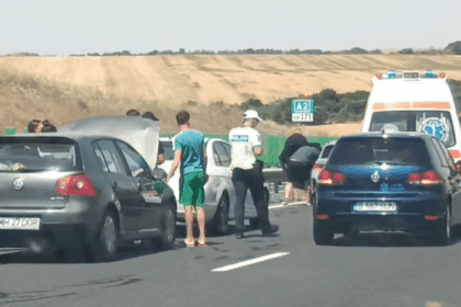carambol cu sase masini pe autostrada soarelui s a activat planul rosu video 686a45cee8322