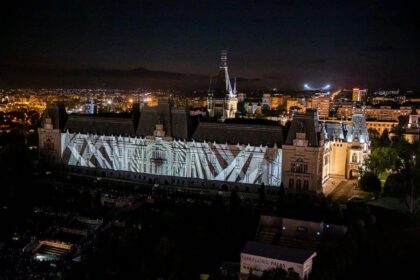 creativitatea in video mapping este celebrata la palas light up festival revine in toamna cu proiectii pe fatada palatului culturii 6882399838c8c