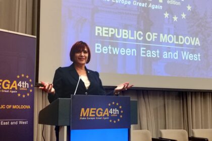 deputatul aur cristina emanuela dascalu voce puternica pentru valorile europene autentice la conferinta make europe great again chisinau 2025 p 6888669316d7c