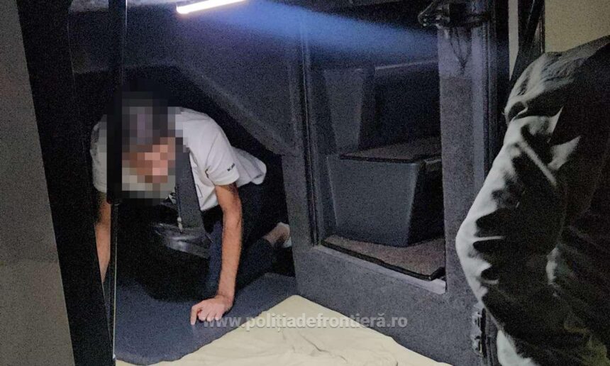 doi soferi turci arestati pentru trafic de migranti la frontiera cu bulgaria unde au fost gasiti un afgan si un irakian 688880842477e