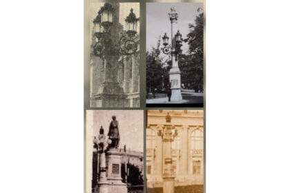 foto iasul isi onoreaza trecutul electric stalpii istorici din fata teatrului national propusi pentru restaurare prin fonduri europene 68888767086f6