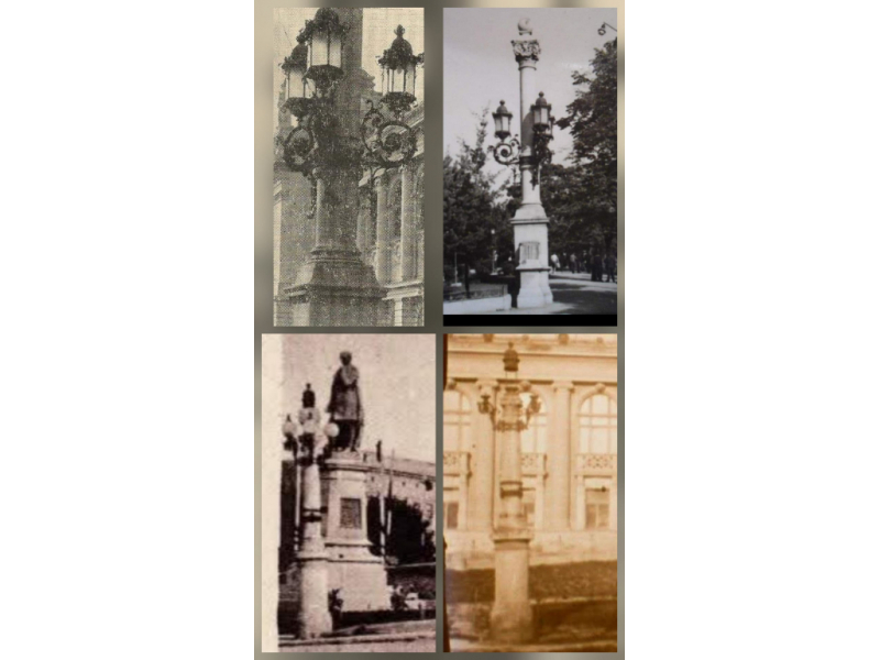 foto iasul isi onoreaza trecutul electric stalpii istorici din fata teatrului national propusi pentru restaurare prin fonduri europene 68888767086f6