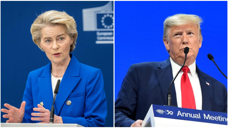 intalnire decisiva pentru viitorul ue discutii donald trump ursula von der leyen privind taxele vamale anunt de la washington 688659491a15d