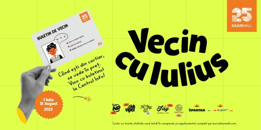 locuiesti in zona iulius mall iasi profita de campania vecin cu iulius si bucura te de reduceri si oferte speciale la brandurile din mall 688356ee1342a