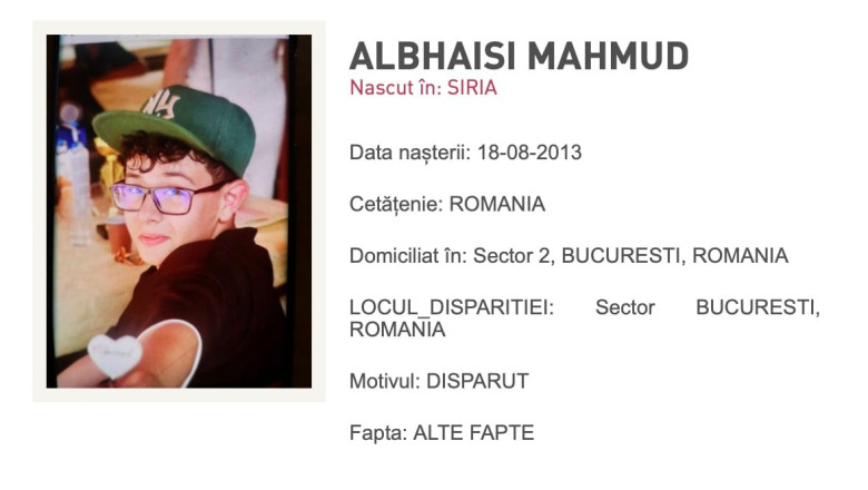 mesaj ro alert in bucuresti dupa disparitia de miercuri a unui baiat de 11 ani 686f8cad73232