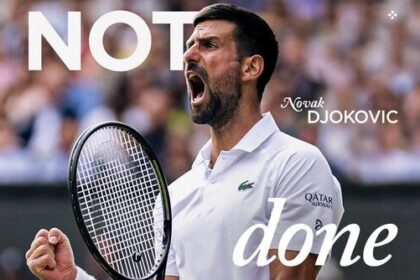 novak djokovici in sferturi la wimbledon pentru a 16 a oara la meci a fost prezent si roger federer 686bf5ffe3393