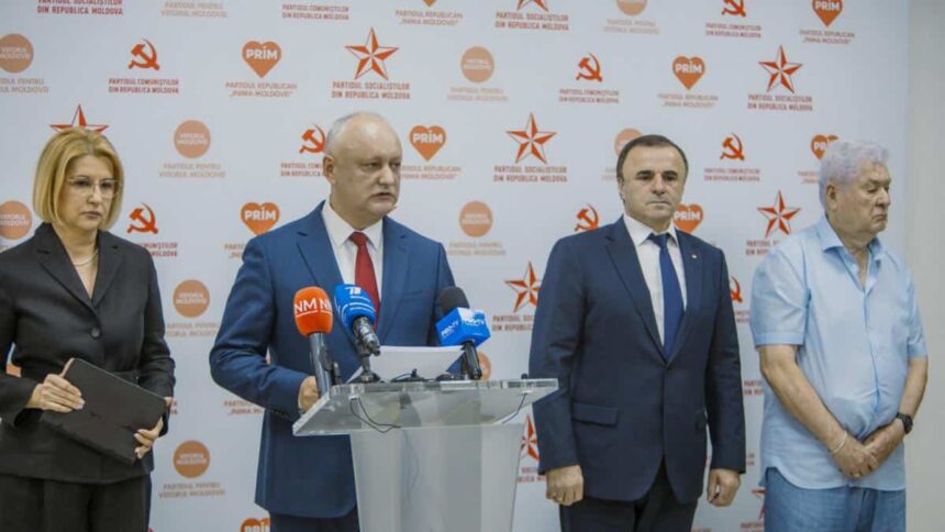 patru partide pro ruse din republica moldova se aliaza pentru alegerile din septembrie impotriva formatiunii maiei sandu 687faf1daddfb
