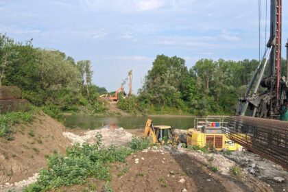 podul de la ungheni prinde contur a inceput defrisarea pe malul romanesc al prutului 686cf617abb5d