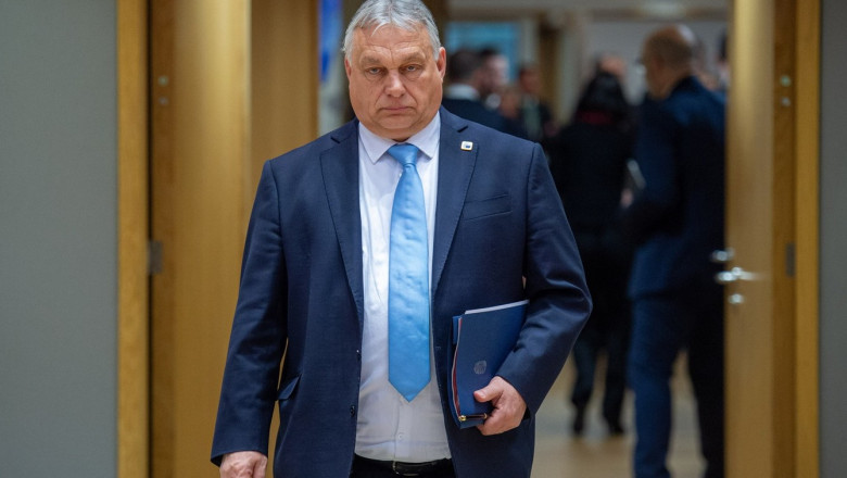 premierul ilie bolojan si viktor orban prim ministrul ungariei intalnire informala miercuri seara la palatul victoria 687fc54e51596