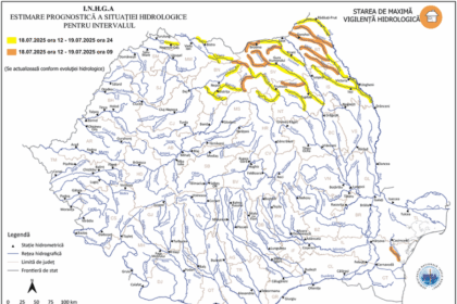 risc de inundatii pe mai multe rauri din nordul si estul tarii avertizare hidrologica cod portocaliu si cod galben 687a1baa99c44