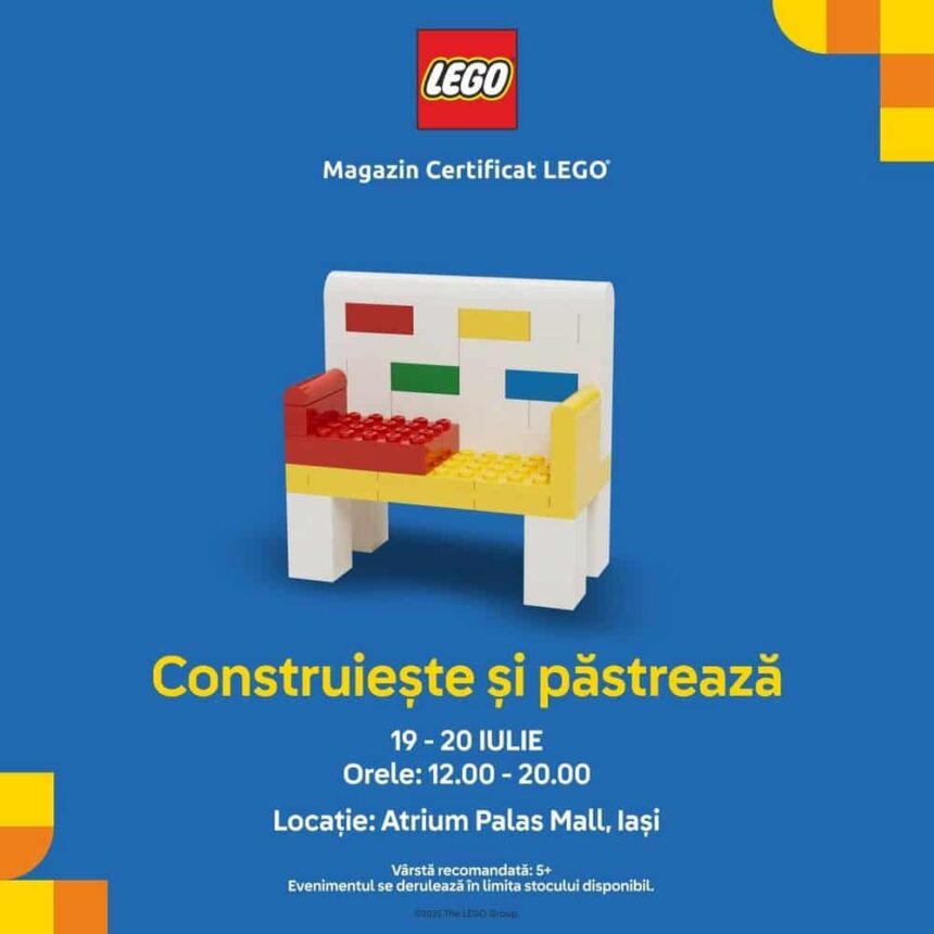 sambata lego se deschide in palas ateliere de creatie construieste si pastreaza 100 de lei cadou la achizitii dar si alte surprize ii asteapta pe clienti 68775a63df7f6