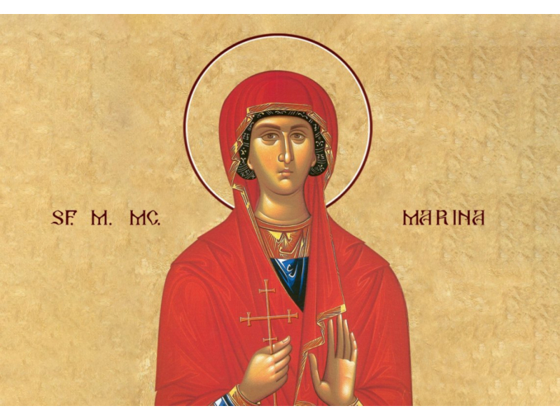 sarbatoarea sfintei marina fecioara de foc adolescenta care a invins balaurul imperiul si frica 6877c28c8685e