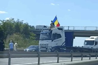 stegarul tirist care a pus camionul de a latul pe a1 si a blocat intrarea in bucuresti a fost retinut de politisti 687e4fdd55f06