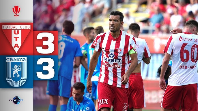 superliga universitatea craiova 3 3 in deplasare cu uta arad dupa ce a condus cu 3 0 aradenii au marcat cele trei goluri incepand din minutul 81 68735c7947f19