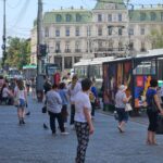 tramvaie blocate in centrul orasului circulatie reluata partial in zona piata unirii 6883838f1bdfa