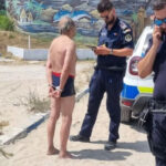 turist incatusat si amendat la eforie pentru ca a facut scandal dupa ce salvamarii l au scos din apa cand scaldatul era interzis 6887bfe4813de