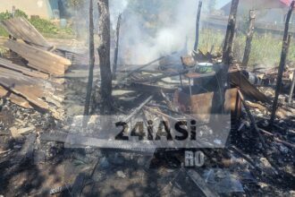 un adapost pentru animale din comarna a fost cuprins de flacari 68678d6f1d970