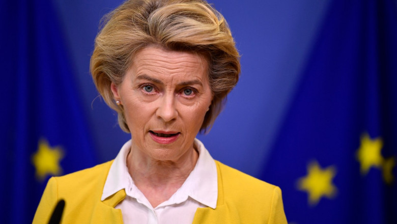 ursula von der leyen i a cerut explicatii lui volodimir zelenski privind legea ce submineaza lupta anticoruptie proteste in ucraina 68810439d52d0
