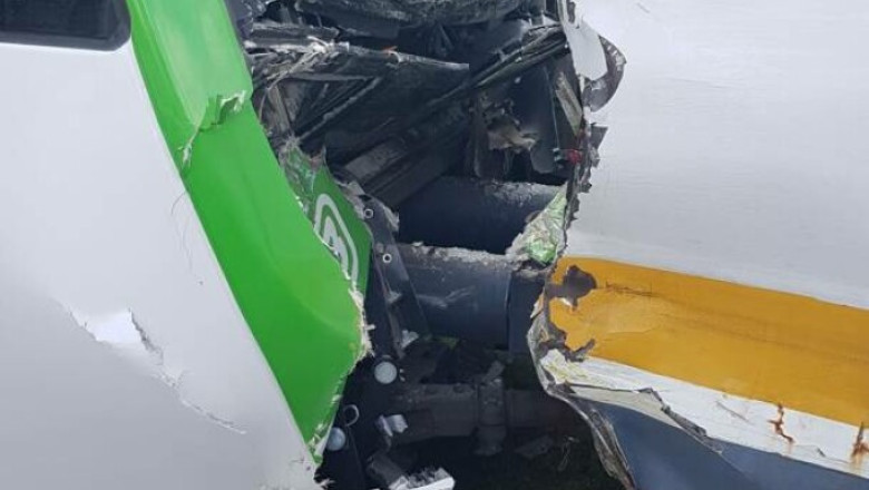 video accident in sectorul 4 al capitalei doua tramvaie s au ciocnit frontal iar doi calatori au fost raniti 6889fd6c16eb7