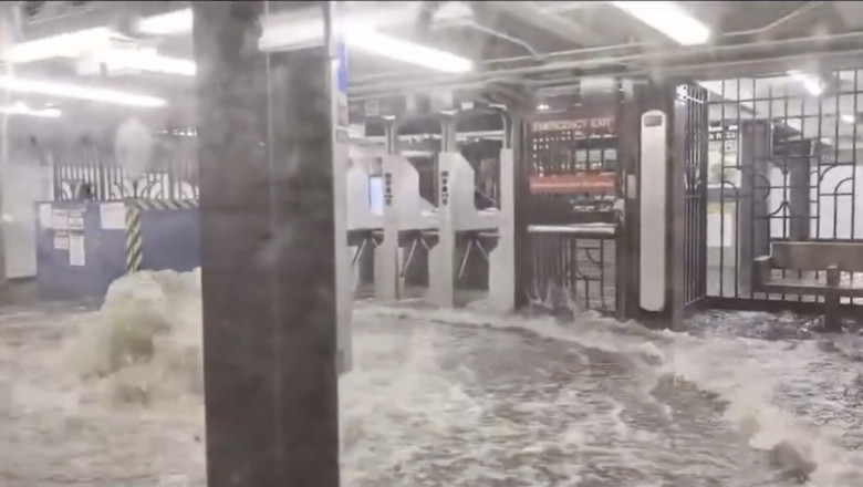 video inundatii la new york metroul si strazile metropolei americane sub ape dupa ploi puternice 68762b13a7d9c