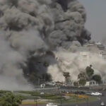 video momentul in care israelul bombardeaza ministerul apararii din damasc a fost surprins in direct de catre o televiziune 6877bdca4090b