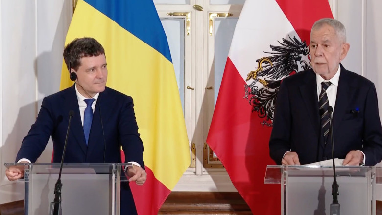 video presedintele austriei catre nicusor dan ma bucur foarte mult ca romania a aderat la schengen 6883bf87b581e